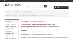 Desktop Screenshot of fichema.cz